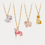Wiaugem Temple-Blessed Chinese Zodiac Necklace | 12 Zodiac Energies for Luck, Love & Protection