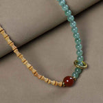Sandalwood Worry Beads Bracelet | Handmade Aromatic Meditation Beads