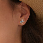 Gothic Spider Stud Earrings