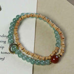 Sandalwood Worry Beads Bracelet | Handmade Aromatic Meditation Beads