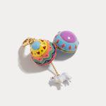 Wiaugem Temple-Blessed Chinese Zodiac Locket Necklace | 12 Zodiac Energies for Luck, Love &amp; Protection