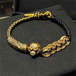 Five Emperor Coins Wealth Bracelet | Pi Xiu Luck Talisman