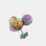 Wiaugem Temple-Blessed Chinese Zodiac Locket Necklace | 12 Zodiac Energies for Luck, Love &amp; Protection