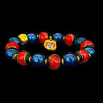 Gold Obsidian Protection Bracelet | Energy Shielding & Wealth