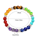 Seven Chakra Bracelet | Natural Gemstone Meditation & Balance Jewelry