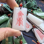 Taoist Talisman Pendant Necklace | Traditional Amulet Symbol Jewelry