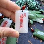 Taoist Talisman Pendant Necklace | Traditional Amulet Symbol Jewelry