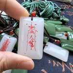 Taoist Talisman Pendant Necklace | Traditional Amulet Symbol Jewelry