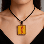 Taoist Protection Amulet Pendant Necklace | Traditional Lucky Talisman Charm