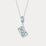 Silver Tarot Card Necklace | Protection, Manifestation & Spiritual Guidance | Wiaugem