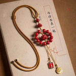 Cinnabar Car Hanging Charm | Rearview Mirror Ornament Decor