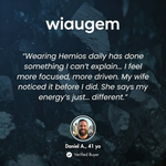wiaugem® Hematite Beaded Bracelet | Natural Stone Handmade Jewelry for Men & Women