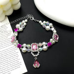 Pearl Crystal Guardian Pet Collar | A Symbol of Love, Protection & Positive Energy | Birthday Gift for Your Furry Princess or Prince