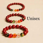 Vermilion Wealth Bracelet | Authentic Cinnabar Feng Shui Talisman