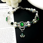 Pearl Crystal Guardian Pet Collar | A Symbol of Love, Protection & Positive Energy | Birthday Gift for Your Furry Princess or Prince