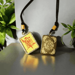 Taoist Protection Amulet Pendant Necklace | Traditional Lucky Talisman Charm