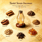 Taoist Seven Sacred Incense | Handmade Natural Herbal Ritual Incense