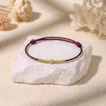 Tibetan Red String Protection Bracelet – Lucky Buddhist Bracelet for Blessings & Good Fortune