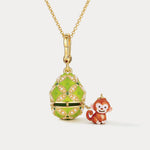 Wiaugem Chinese Zodiac Blessing Locket | Protection, Love & Good Fortune