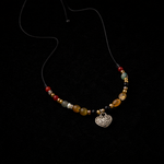 Lion Dance Butterfly Necklace | Retro New Chinese Jewelry