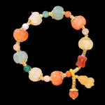 Lotus Flower Bracelet | Retro New Chinese Style Jewelry