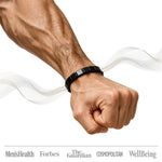 wiaugem® Hematite Beaded Bracelet | Natural Stone Handmade Jewelry for Men & Women