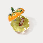 Wiaugem Cinderella Pumpkin Trinket Box | Halloween Keepsake Box for Magic &amp; Transformation