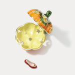 Wiaugem Cinderella Pumpkin Trinket Box | Halloween Keepsake Box for Magic &amp; Transformation