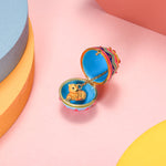 Wiaugem Temple-Blessed Chinese Zodiac Locket Necklace | 12 Zodiac Energies for Luck, Love &amp; Protection