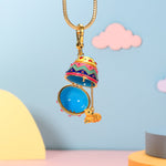 Wiaugem Temple-Blessed Chinese Zodiac Locket Necklace | 12 Zodiac Energies for Luck, Love &amp; Protection