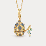 Wiaugem Chinese Zodiac Blessing Locket | Protection, Love & Good Fortune