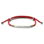 Tibetan Red String Bracelet | Blessed Mantra Lucky Charm Protection Jewelry