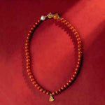 Red Agate Bracelet | Natural Gemstone Handmade Beaded Jewelry