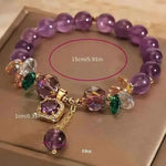 Bracciale Ametista Serenity — Mente Calma • Intuizione Chiara • 50% donato a tuo nome