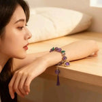 Bracciale Ametista Serenity — Mente Calma • Intuizione Chiara • 50% donato a tuo nome