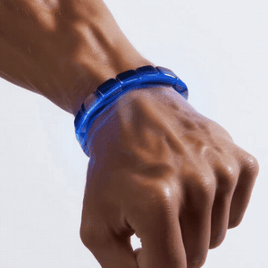 wiaugem® Hematite Beaded Bracelet | Natural Stone Handmade Jewelry for Men & Women