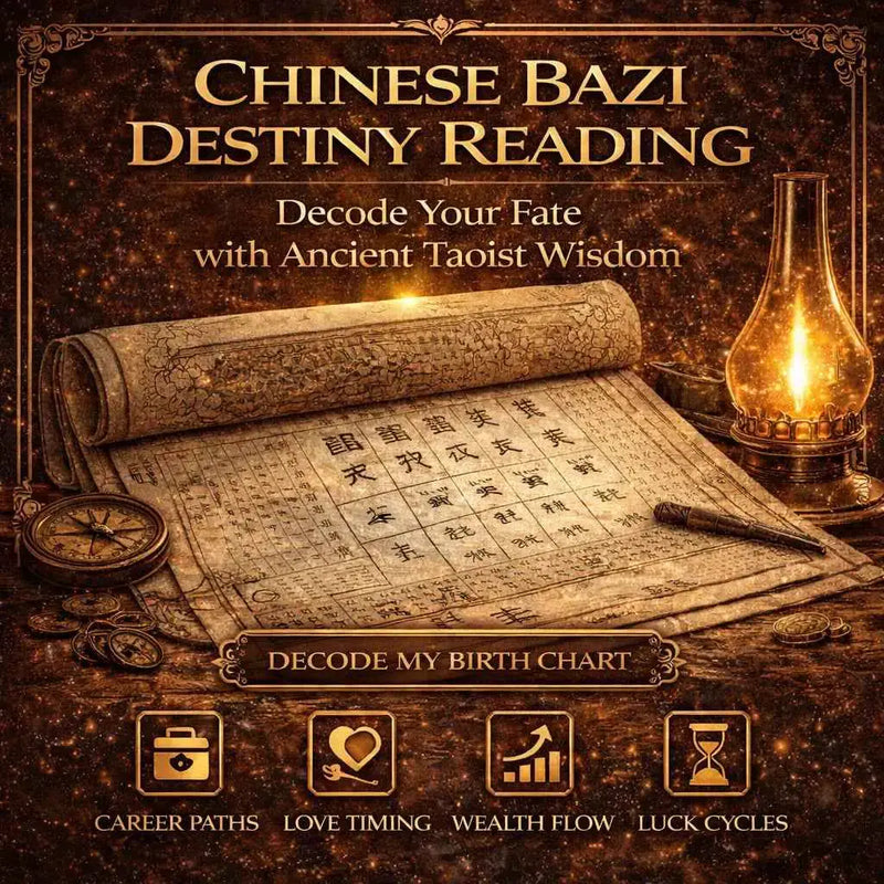 BaZi Destiny Reading | Personalized Four Pillars Analysis