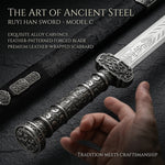Dragon Soul Han Sword | Chinese Unsharpened Steel Collectible Display Sword