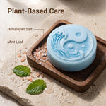 Mint Himalayan Salt Soap Bar | Handmade Natural Exfoliating Soap
