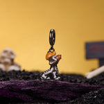 Wiaugem Halloween Puppy Necklace | Glow-in-the-Dark Halloween Jewelry for Dog Lovers