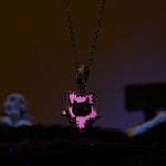 Wiaugem Black Cat Necklace | Halloween Jewelry for Cat Lovers &amp; Autumn