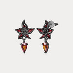 Wiaugem Black Mandala Earrings | Gothic Halloween Jewelry for Mystery &amp; Transformation