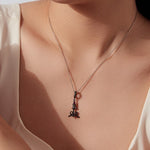 Wiaugem Candle Necklace | Gothic Halloween Jewelry for Mystery &amp; Light