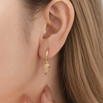 Rose Skull Earrings | Gothic Jewelry for Love & Transformation | Wiaugem